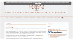 Desktop Screenshot of ichinobrugnatelli.it